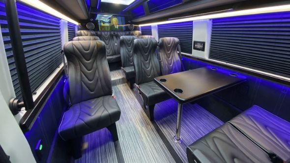 18 passenger sprinter van interior hartford