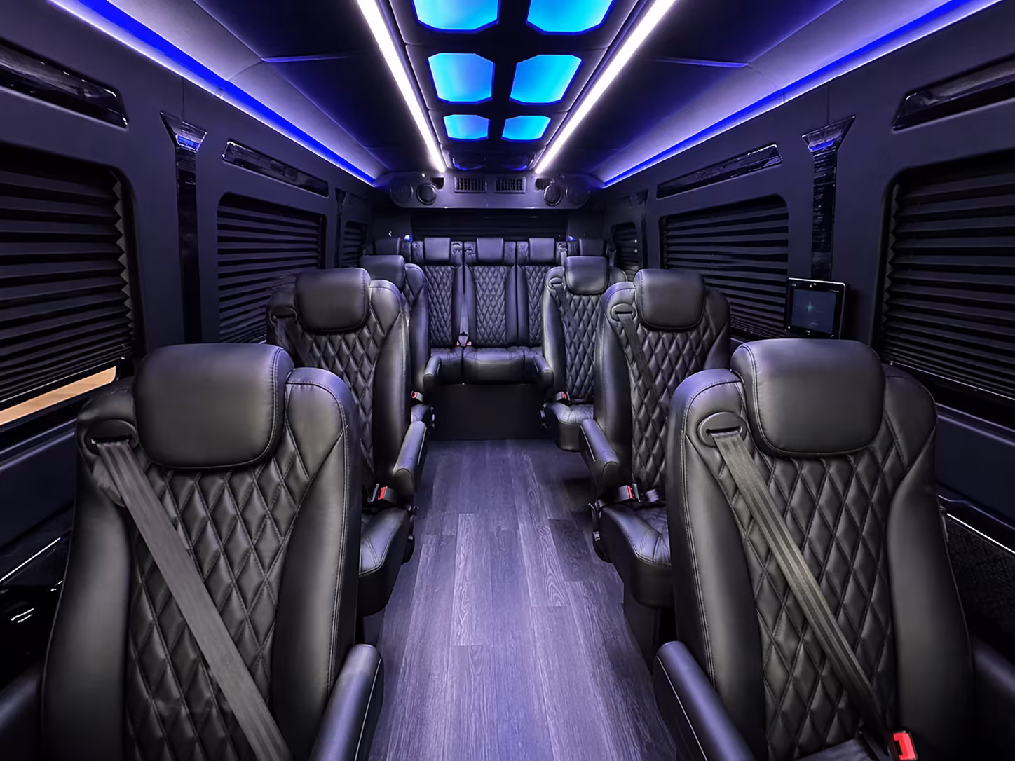 12 passenger sprinter van interior