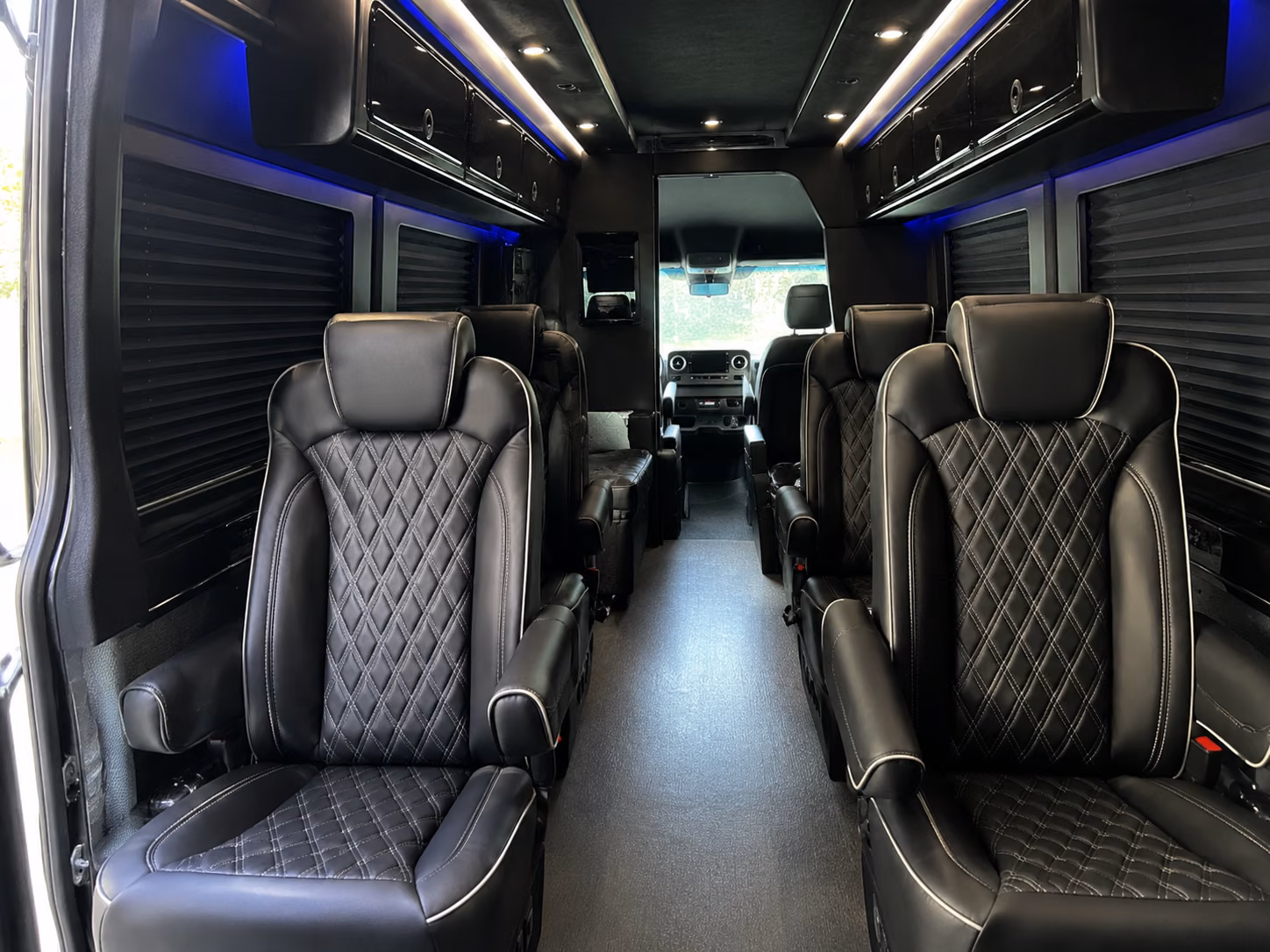 15 passenger sprinter van interior