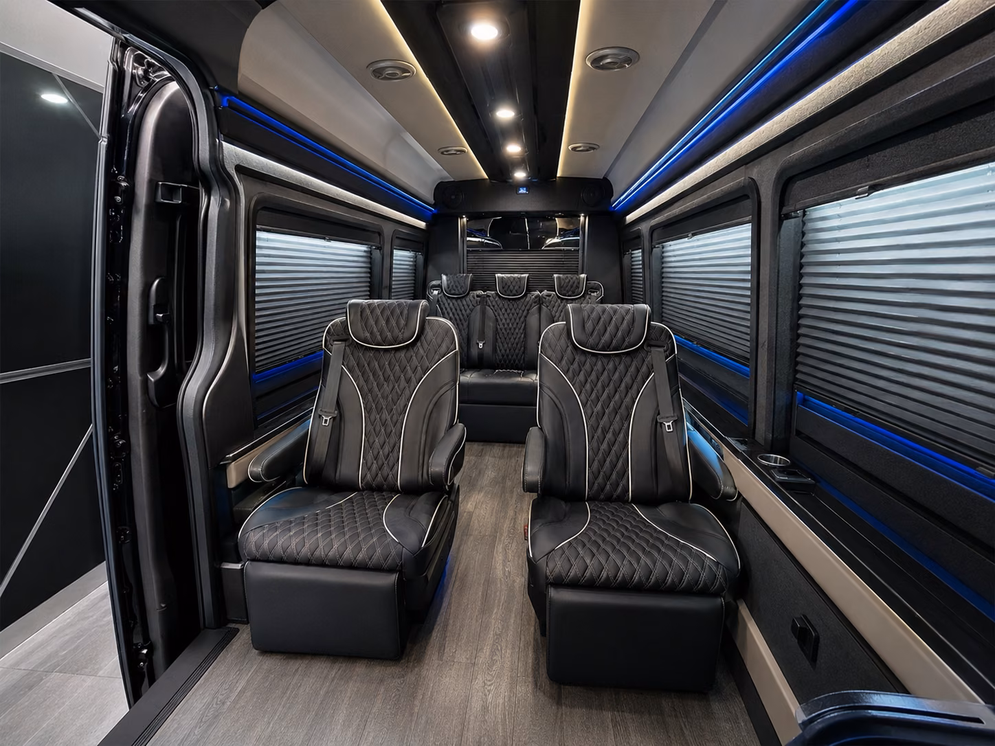 18 passenger sprinter van interior