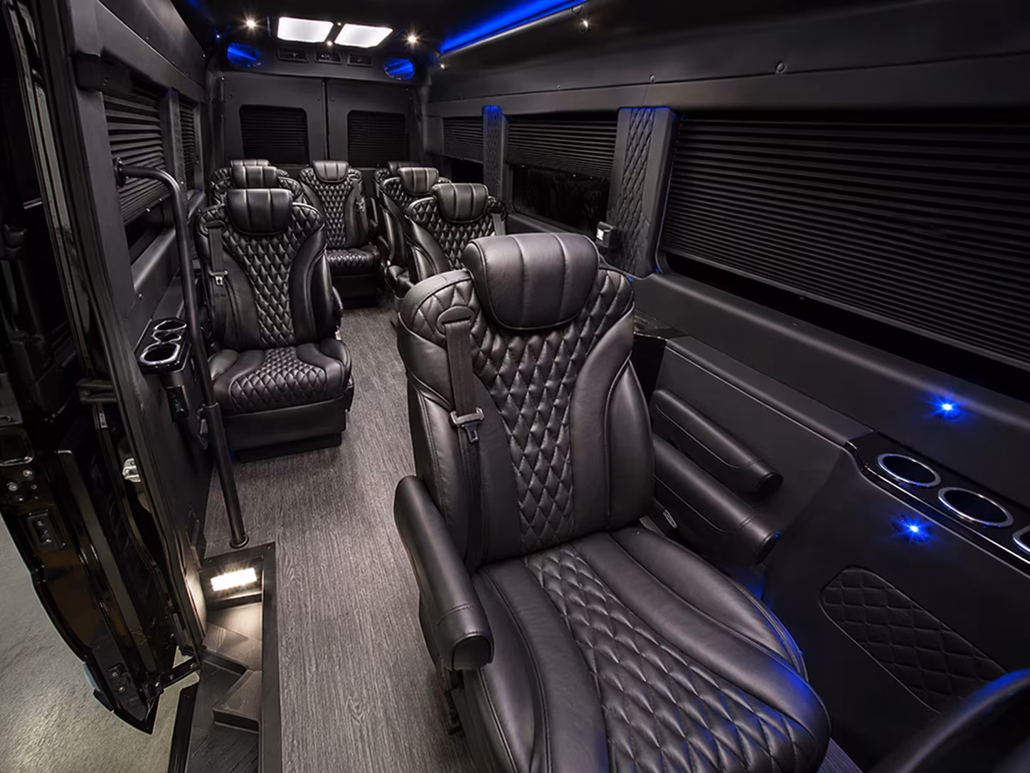 8 passenger sprinter van inside