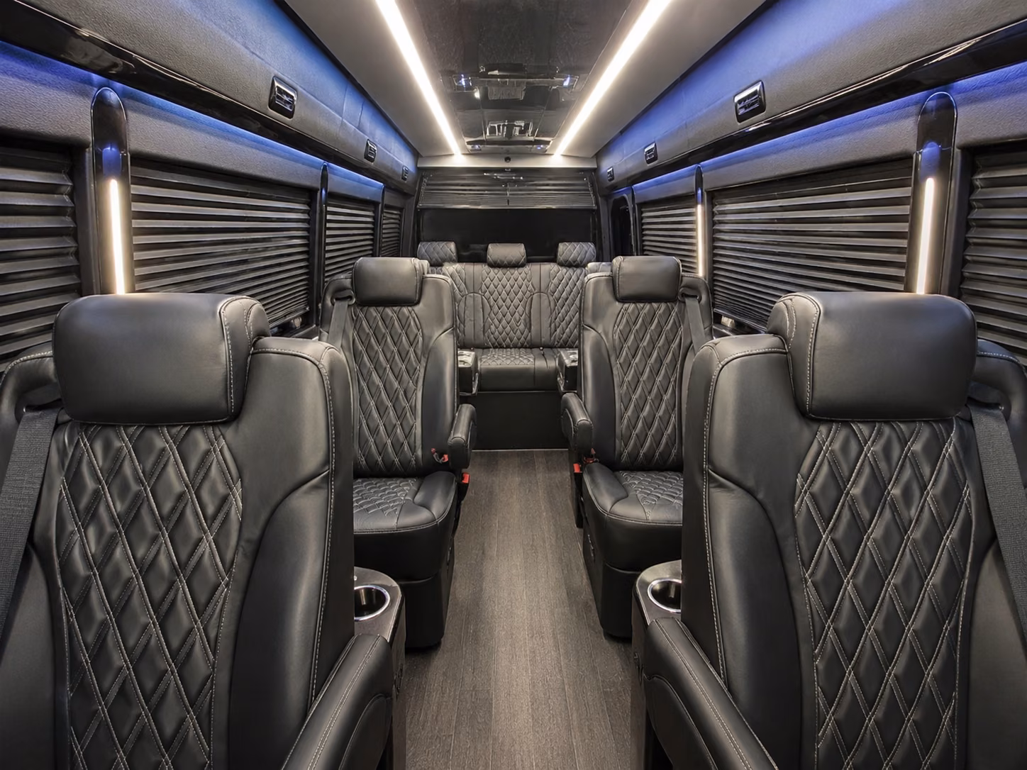 8 passenger sprinter van interior