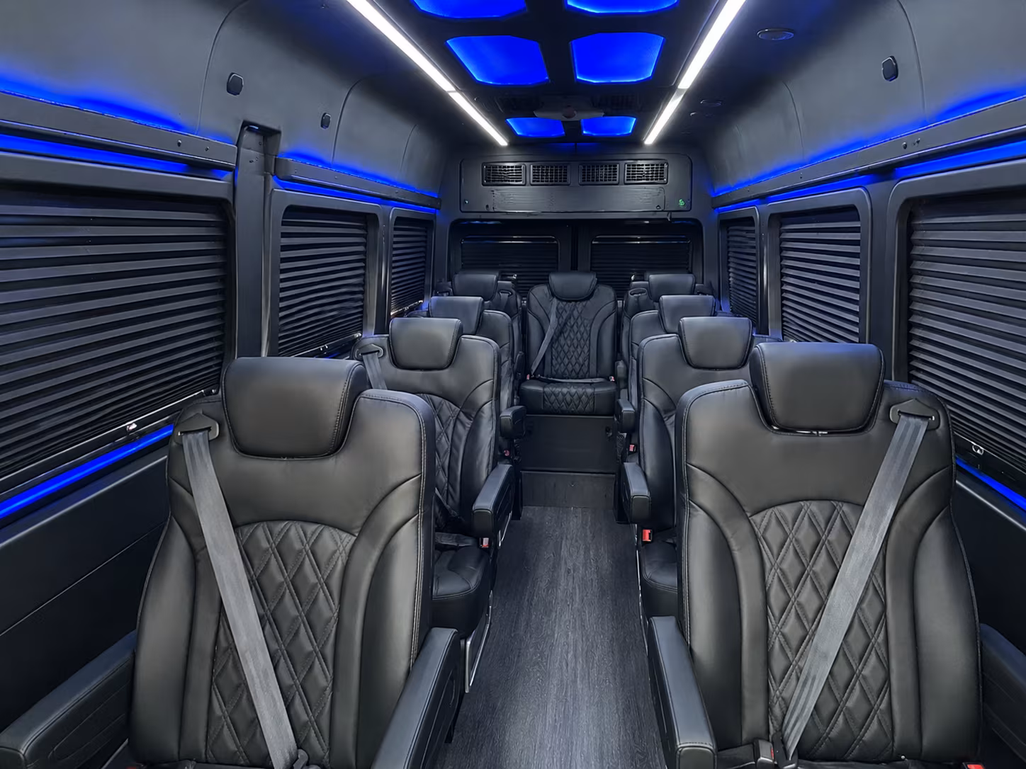 hartford 12 passenger sprinter van inside