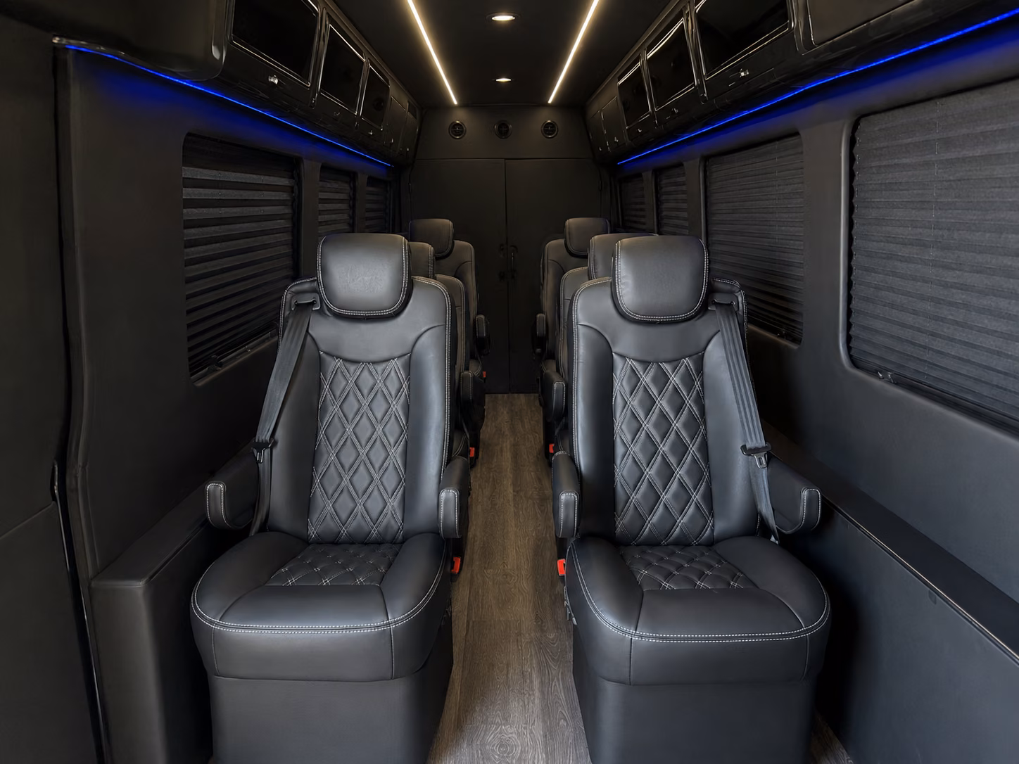 hartford 20 passenger sprinter van interior