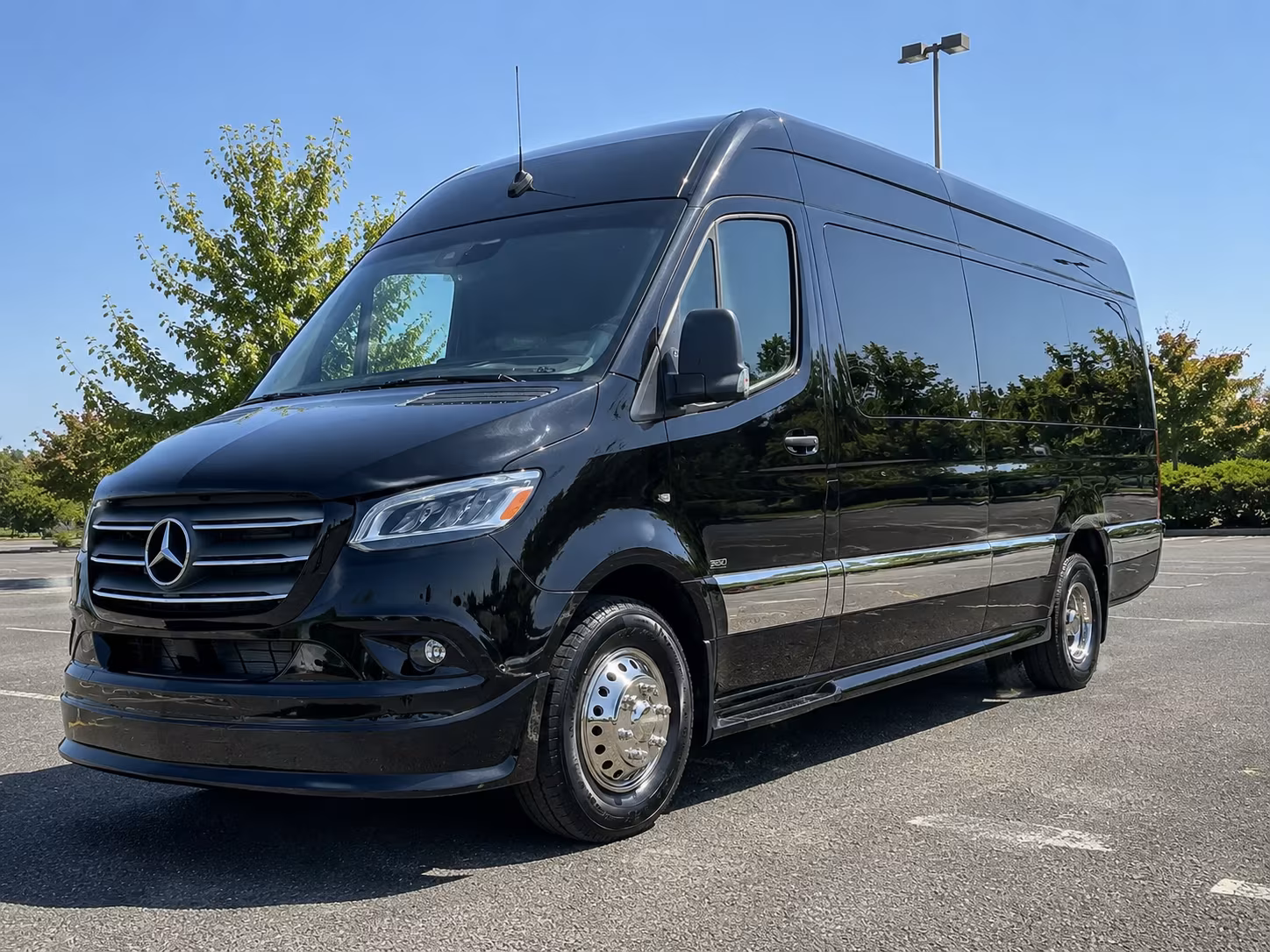 hartford sprinter van booking step 1
